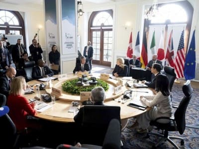 Россию хотят придавить потолком: «Большая семерка» обсудит новые санкции против нефтяного экспорта Москвы Россию хотят придавить потолком: «Большая семерка» обсудит новые санкции против нефтяного экспорта Москвы